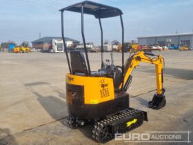 Unused 2024 JPC HT12 Micro Excavators For Auction: Leeds – 5th, 6th, 7th & 8th March 2025 @ 8:00am full