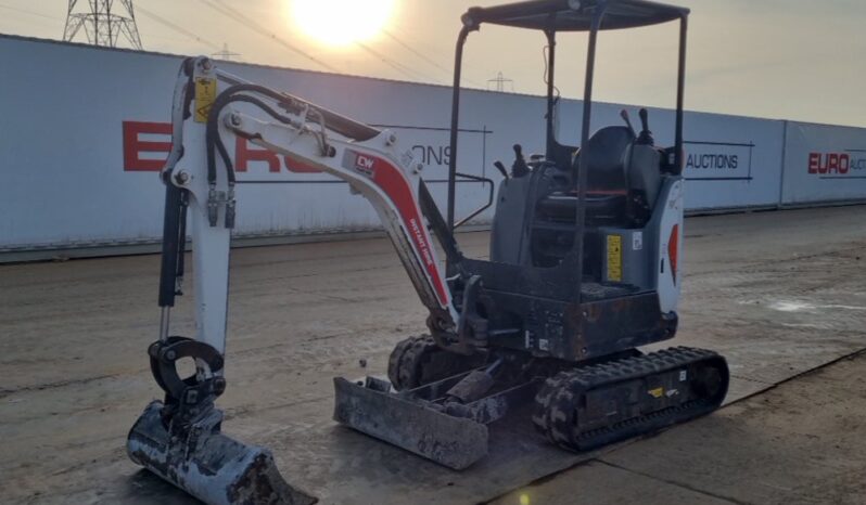 2021 Bobcat E17Z Mini Excavators For Auction: Leeds – 5th, 6th, 7th & 8th March 2025 @ 8:00am