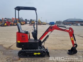 Unused 2024 JPC HT12 Micro Excavators For Auction: Leeds – 5th, 6th, 7th & 8th March 2025 @ 8:00am full