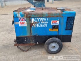 Stephill 10kVA Generator, Kubota Engine Generators For Auction: Leeds – 5th, 6th, 7th & 8th March 2025 @ 8:00am full