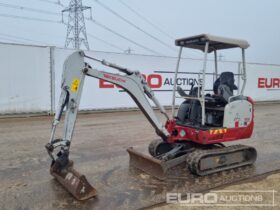 2021 Takeuchi TB216 Mini Excavators For Auction: Leeds – 5th, 6th, 7th & 8th March 2025 @ 8:00am