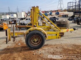 Seb International Single Axle Cable Reel Trailer Plant Trailers For Auction: Leeds – 5th, 6th, 7th & 8th March 2025 @ 8:00am full