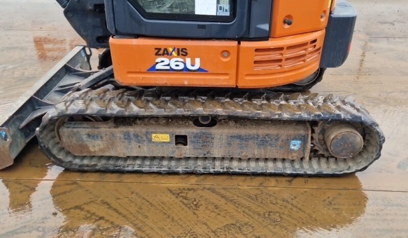 2021 Hitachi ZX26U-6 CLR Mini Excavators For Auction: Dromore – 21st & 22nd February 2025 @ 9:00am For Auction on 2025-02-22 full