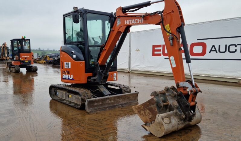 2022 Hitachi ZX26U-6 CLR Mini Excavators For Auction: Dromore – 21st & 22nd February 2025 @ 9:00am For Auction on 2025-02-22 full