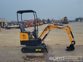 Unused 2024 JPC HT12 Micro Excavators For Auction: Leeds – 5th, 6th, 7th & 8th March 2025 @ 8:00am full