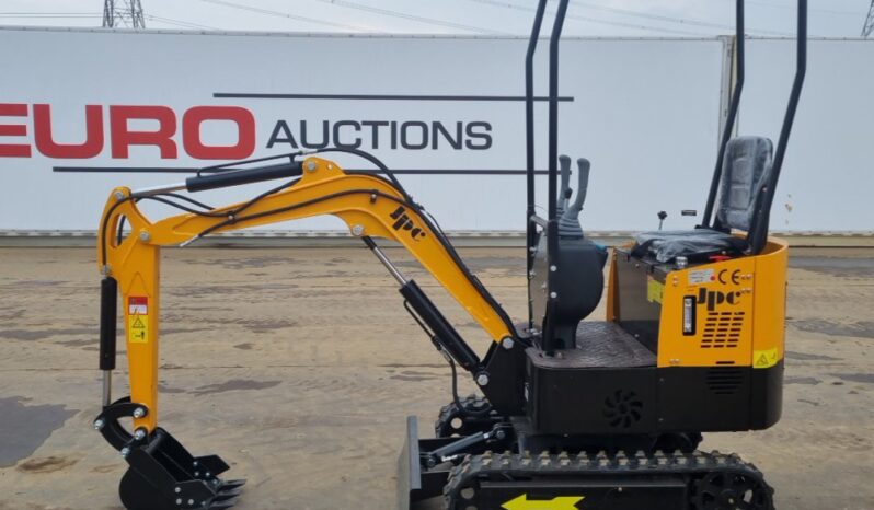 Unused 2024 JPC HT12 Micro Excavators For Auction: Leeds – 5th, 6th, 7th & 8th March 2025 @ 8:00am full