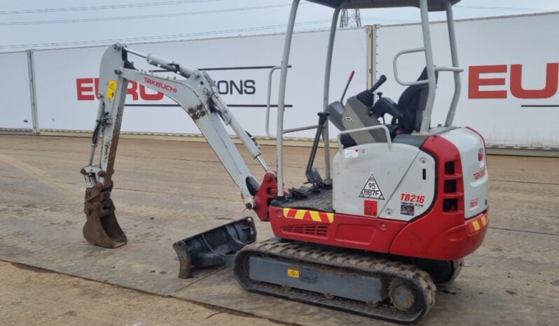 2021 Takeuchi TB216 Mini Excavators For Auction: Leeds – 5th, 6th, 7th & 8th March 2025 @ 8:00am full