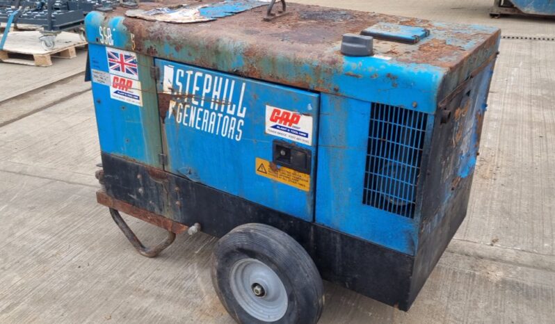 Stephill 10kVA Generator, Kubota Engine Generators For Auction: Leeds – 5th, 6th, 7th & 8th March 2025 @ 8:00am full