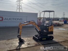 Unused 2024 JPC HT12 Micro Excavators For Auction: Leeds – 5th, 6th, 7th & 8th March 2025 @ 8:00am