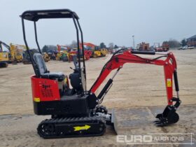 Unused 2024 JPC HT12 Micro Excavators For Auction: Leeds – 5th, 6th, 7th & 8th March 2025 @ 8:00am full