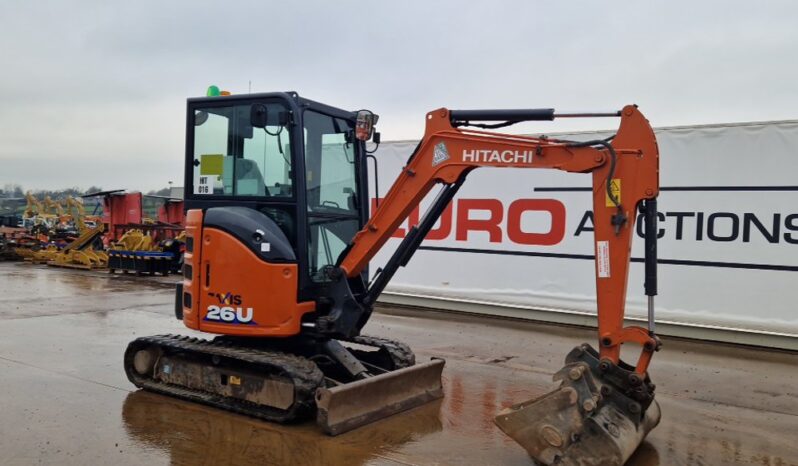 2021 Hitachi ZX26U-6 CLR Mini Excavators For Auction: Dromore – 21st & 22nd February 2025 @ 9:00am For Auction on 2025-02-22 full