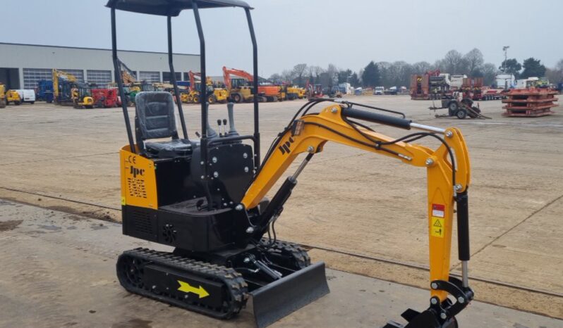 Unused 2024 JPC HT12 Micro Excavators For Auction: Leeds – 5th, 6th, 7th & 8th March 2025 @ 8:00am full