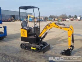 Unused 2024 JPC HT12 Micro Excavators For Auction: Leeds – 5th, 6th, 7th & 8th March 2025 @ 8:00am full