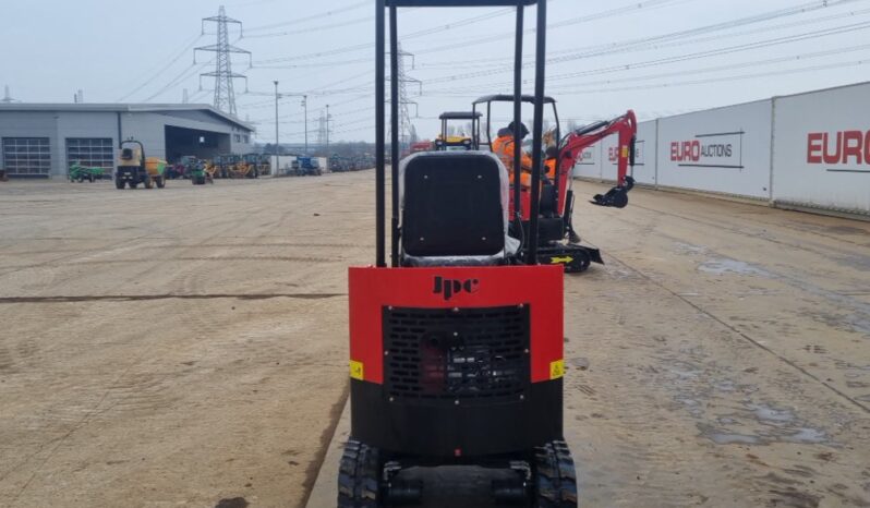 Unused 2024 JPC HT12 Micro Excavators For Auction: Leeds – 5th, 6th, 7th & 8th March 2025 @ 8:00am full