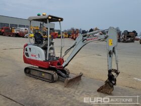 2021 Takeuchi TB216 Mini Excavators For Auction: Leeds – 5th, 6th, 7th & 8th March 2025 @ 8:00am full