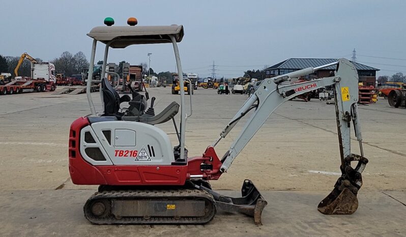 2021 Takeuchi TB216 Mini Excavators For Auction: Leeds – 5th, 6th, 7th & 8th March 2025 @ 8:00am full