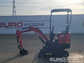 Unused 2024 JPC HT12 Micro Excavators For Auction: Leeds – 5th, 6th, 7th & 8th March 2025 @ 8:00am full