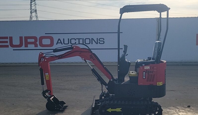 Unused 2024 JPC HT12 Micro Excavators For Auction: Leeds – 5th, 6th, 7th & 8th March 2025 @ 8:00am full