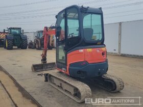 2017 Kubota U27-4 Mini Excavators For Auction: Leeds – 5th, 6th, 7th & 8th March 2025 @ 8:00am full