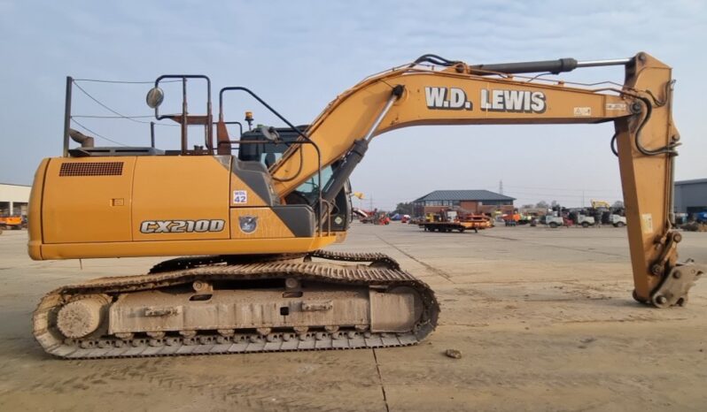 2016 Case CX210D 20 Ton+ Excavators For Auction: Leeds – 5th, 6th, 7th & 8th March 2025 @ 8:00am full