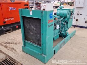 Cummins 96kVA Generator, 6 Cylinder Engine Generators For Auction: Leeds – 5th, 6th, 7th & 8th March 2025 @ 8:00am