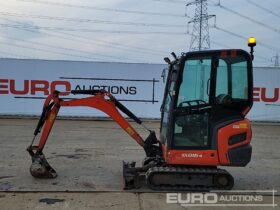 2019 Kubota KX016-4 Mini Excavators For Auction: Leeds – 5th, 6th, 7th & 8th March 2025 @ 8:00am full