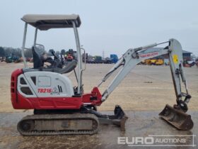 2021 Takeuchi TB216 Mini Excavators For Auction: Leeds – 5th, 6th, 7th & 8th March 2025 @ 8:00am full