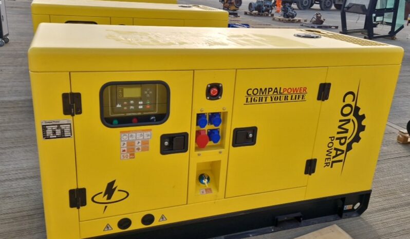 Unused 2024 Compal Power VG-R30 Generators For Auction: Leeds – 5th, 6th, 7th & 8th March 2025 @ 8:00am full