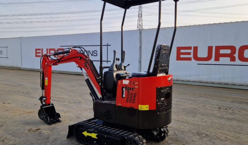 Unused 2024 JPC HT12 Micro Excavators For Auction: Leeds – 5th, 6th, 7th & 8th March 2025 @ 8:00am full