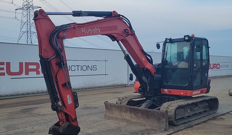 2018 Kubota KX080-4A 6 Ton+ Excavators For Auction: Leeds – 5th, 6th, 7th & 8th March 2025 @ 8:00am