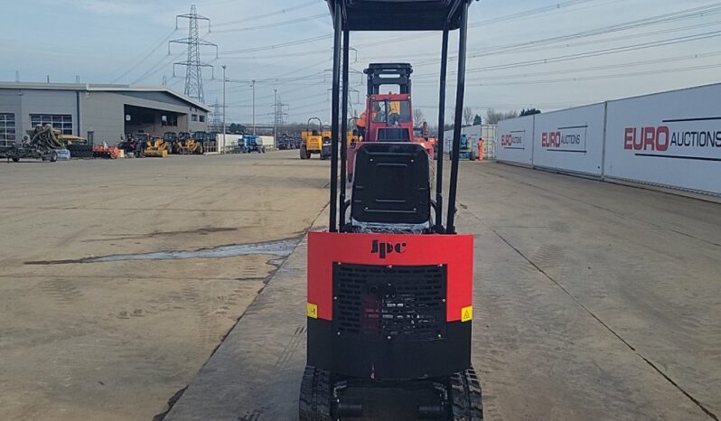 Unused 2024 JPC HT12 Micro Excavators For Auction: Leeds – 5th, 6th, 7th & 8th March 2025 @ 8:00am full