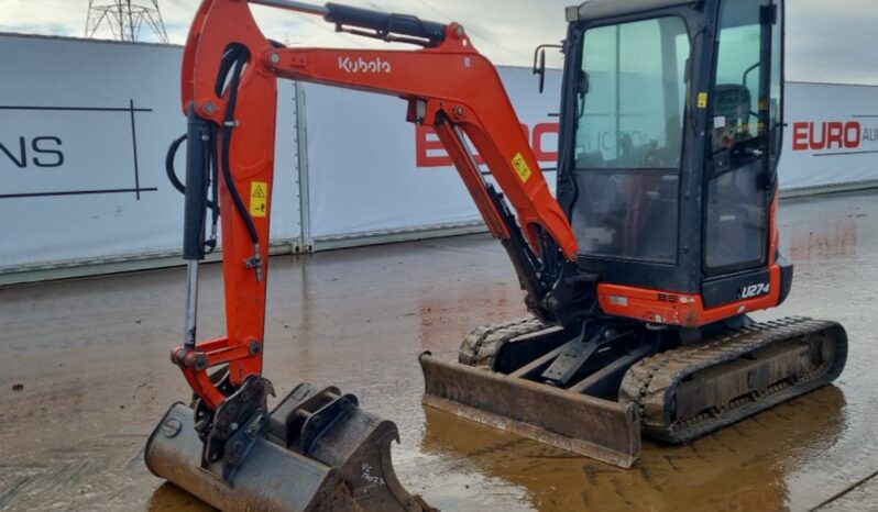 2020 Kubota U27-4 Mini Excavators For Auction: Leeds – 5th, 6th, 7th & 8th March 2025 @ 8:00am