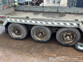 Nugent 3500Kg Tri Axle Plant Trailer, Ramp Plant Trailers For Auction: Dromore – 21st & 22nd February 2025 @ 9:00am For Auction on 2025-02-21 full