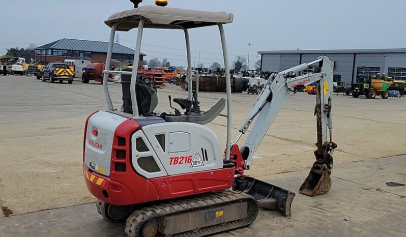 2021 Takeuchi TB216 Mini Excavators For Auction: Leeds – 5th, 6th, 7th & 8th March 2025 @ 8:00am full