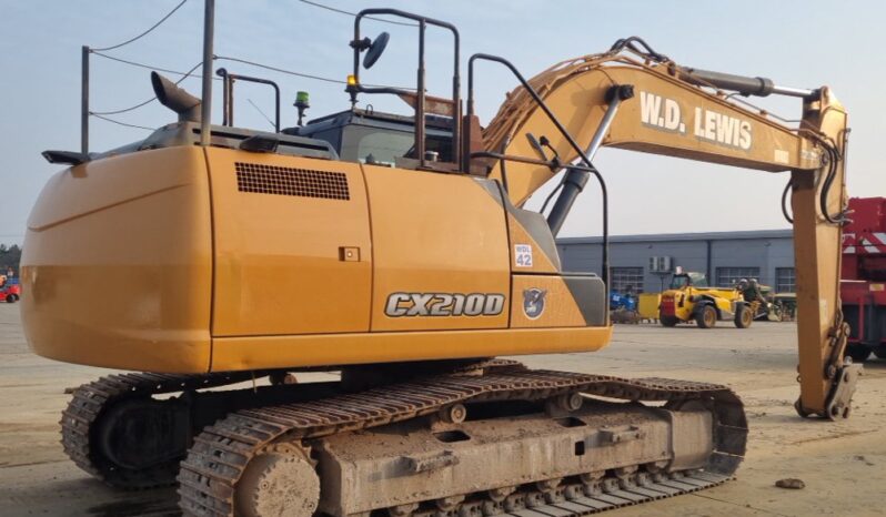 2016 Case CX210D 20 Ton+ Excavators For Auction: Leeds – 5th, 6th, 7th & 8th March 2025 @ 8:00am full