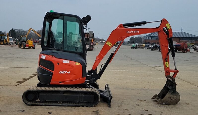 2015 Kubota U27-4 Mini Excavators For Auction: Leeds – 5th, 6th, 7th & 8th March 2025 @ 8:00am full