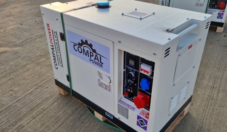 Unused 2024 Compal Power VG-R110 Generators For Auction: Leeds – 5th, 6th, 7th & 8th March 2025 @ 8:00am