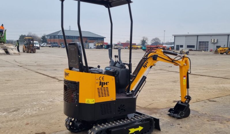 Unused 2024 JPC HT12 Micro Excavators For Auction: Leeds – 5th, 6th, 7th & 8th March 2025 @ 8:00am full