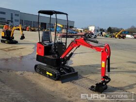 Unused 2024 JPC HT12 Micro Excavators For Auction: Leeds – 5th, 6th, 7th & 8th March 2025 @ 8:00am full