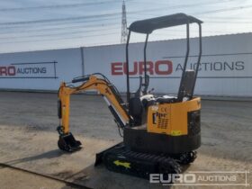 Unused 2024 JPC HT12 Micro Excavators For Auction: Leeds – 5th, 6th, 7th & 8th March 2025 @ 8:00am full