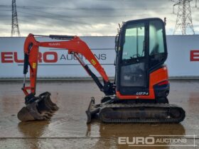 2020 Kubota U27-4 Mini Excavators For Auction: Leeds – 5th, 6th, 7th & 8th March 2025 @ 8:00am full