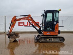 2022 Hitachi ZX26U-6 CLR Mini Excavators For Auction: Dromore – 21st & 22nd February 2025 @ 9:00am For Auction on 2025-02-22 full