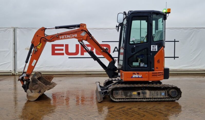 2022 Hitachi ZX26U-6 CLR Mini Excavators For Auction: Dromore – 21st & 22nd February 2025 @ 9:00am For Auction on 2025-02-22 full