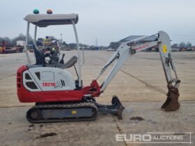 2021 Takeuchi TB216 Mini Excavators For Auction: Leeds – 5th, 6th, 7th & 8th March 2025 @ 8:00am full