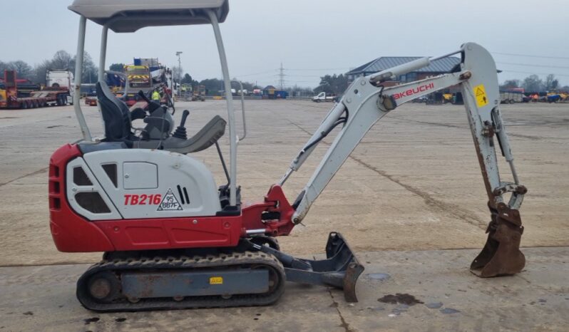 2021 Takeuchi TB216 Mini Excavators For Auction: Leeds – 5th, 6th, 7th & 8th March 2025 @ 8:00am full