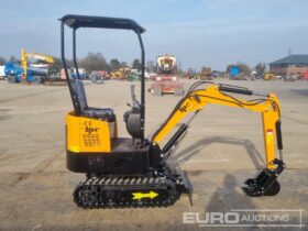 Unused 2024 JPC HT12 Micro Excavators For Auction: Leeds – 5th, 6th, 7th & 8th March 2025 @ 8:00am full