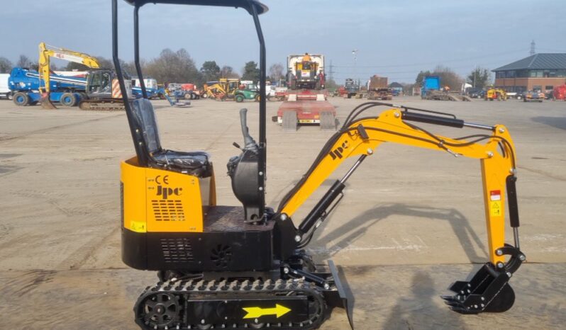 Unused 2024 JPC HT12 Micro Excavators For Auction: Leeds – 5th, 6th, 7th & 8th March 2025 @ 8:00am full