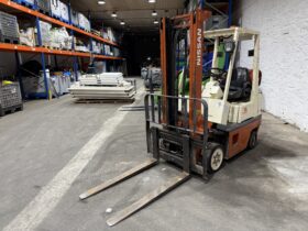 Nissan 15 2W330 Twin Mast Counter Balance Forklift Truck For Auction on 2025-02-26 full