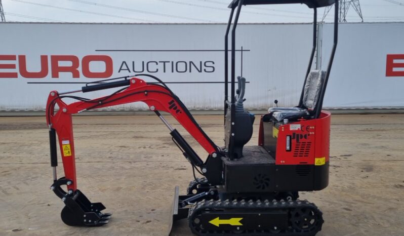 Unused 2024 JPC HT12 Micro Excavators For Auction: Leeds – 5th, 6th, 7th & 8th March 2025 @ 8:00am full