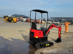 Unused 2024 JPC HT12 Micro Excavators For Auction: Leeds – 5th, 6th, 7th & 8th March 2025 @ 8:00am full